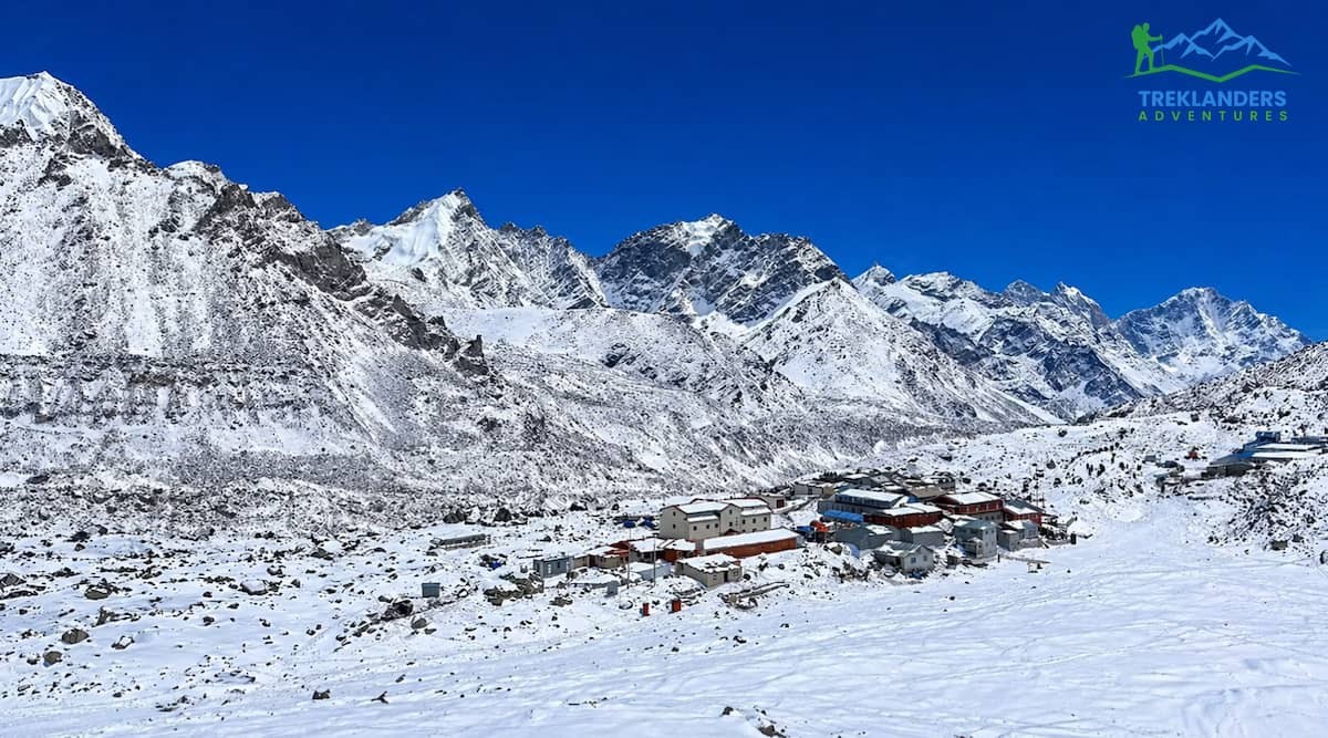 Gorakshep in winter - Everest Base Camp route