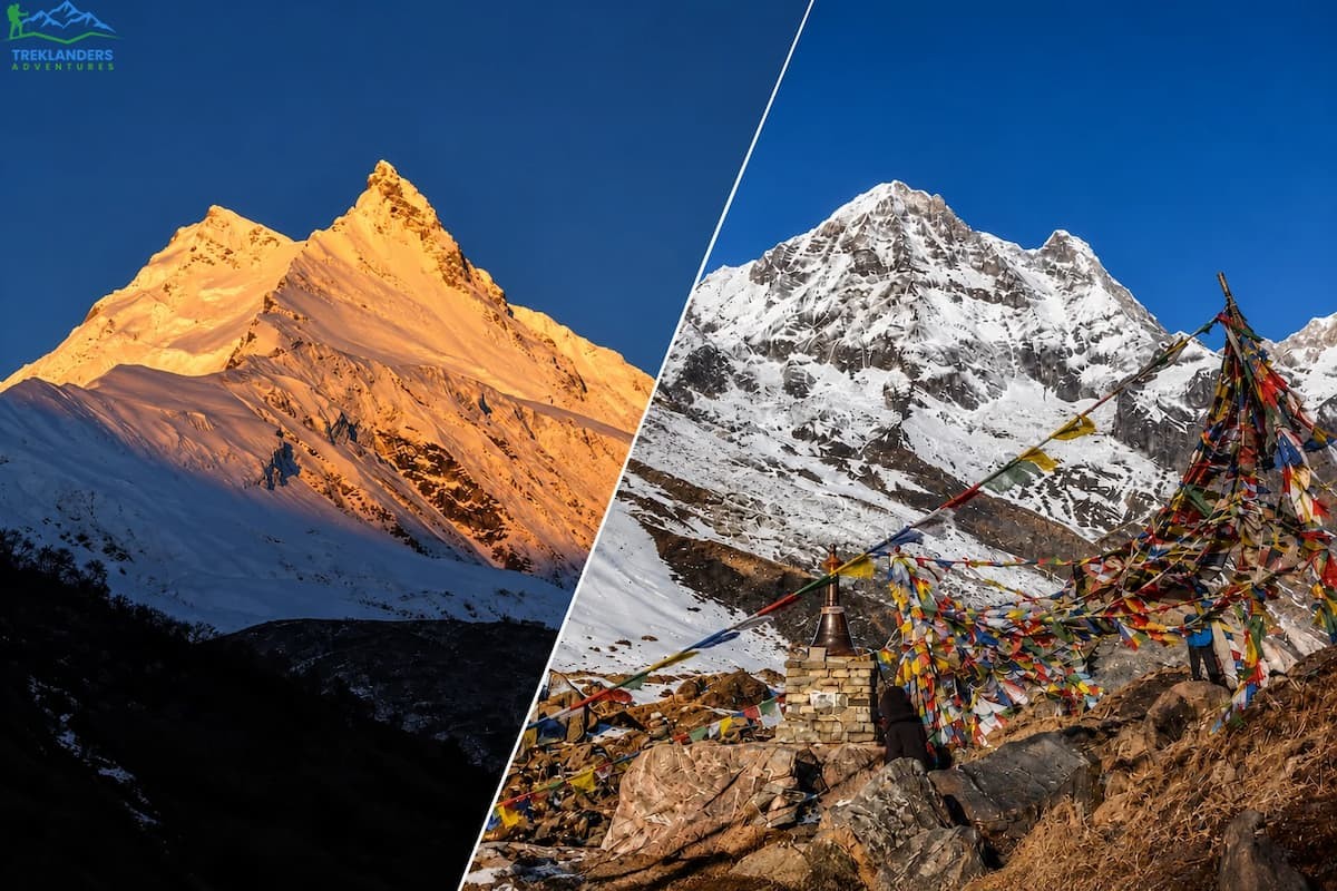 Manaslu and Annapurna