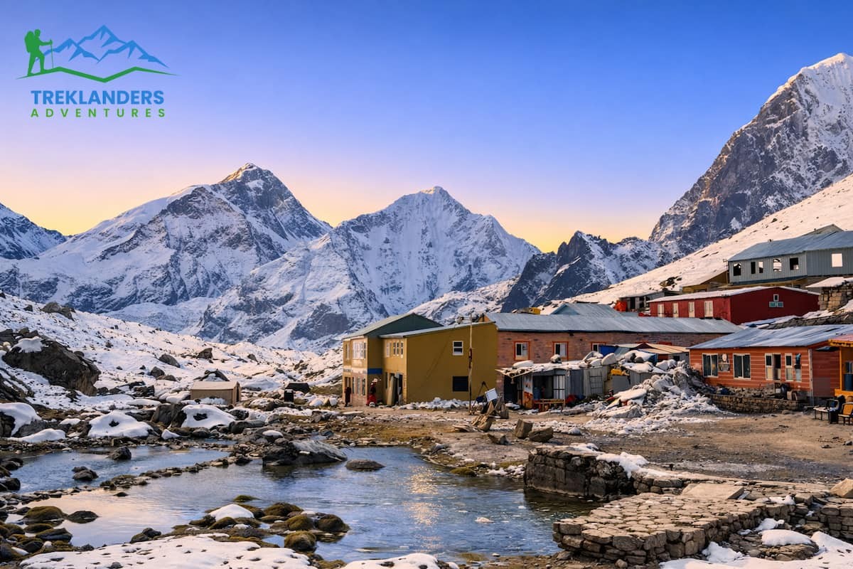 Accommodation at Lobuche Base Camp