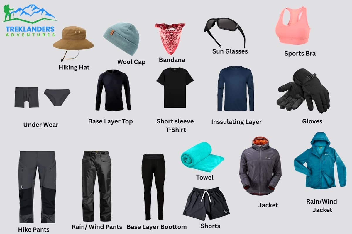 Seasonal Trekking Gear Checklist