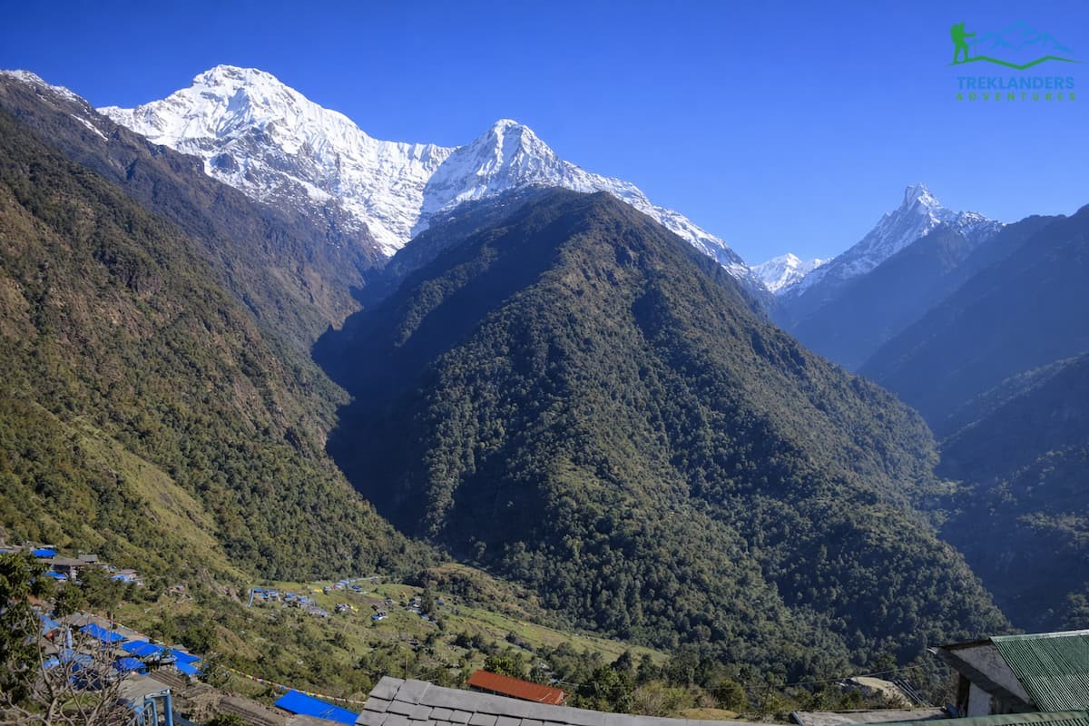 Chhomrong Village - Annapurna Base Camp Trek
