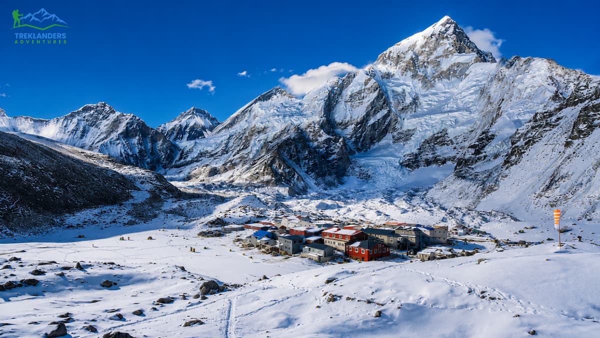 Teahouse Accommodation at Gorakshep During the Kala Patthar Hike