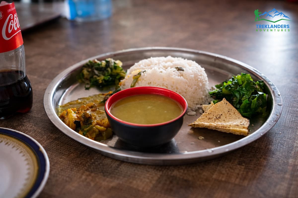 Meals- Mardi Himal Trek