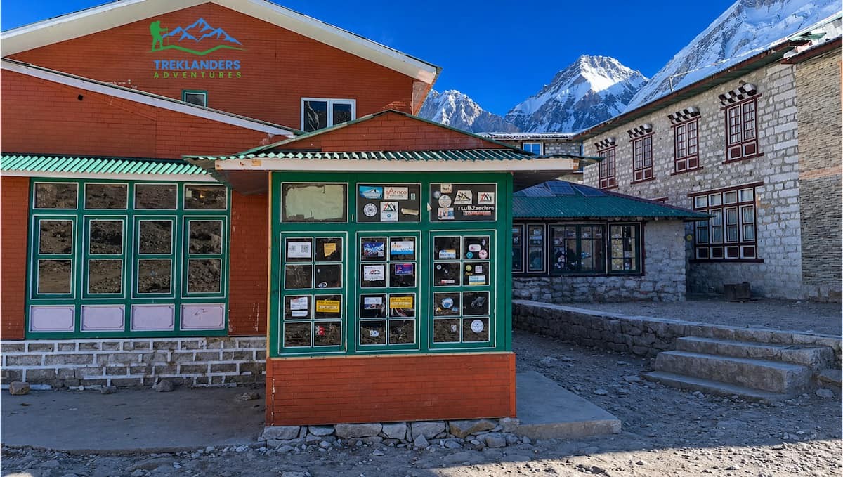 Accommodation ( Tea Houses Lodges) at Gorak Shep