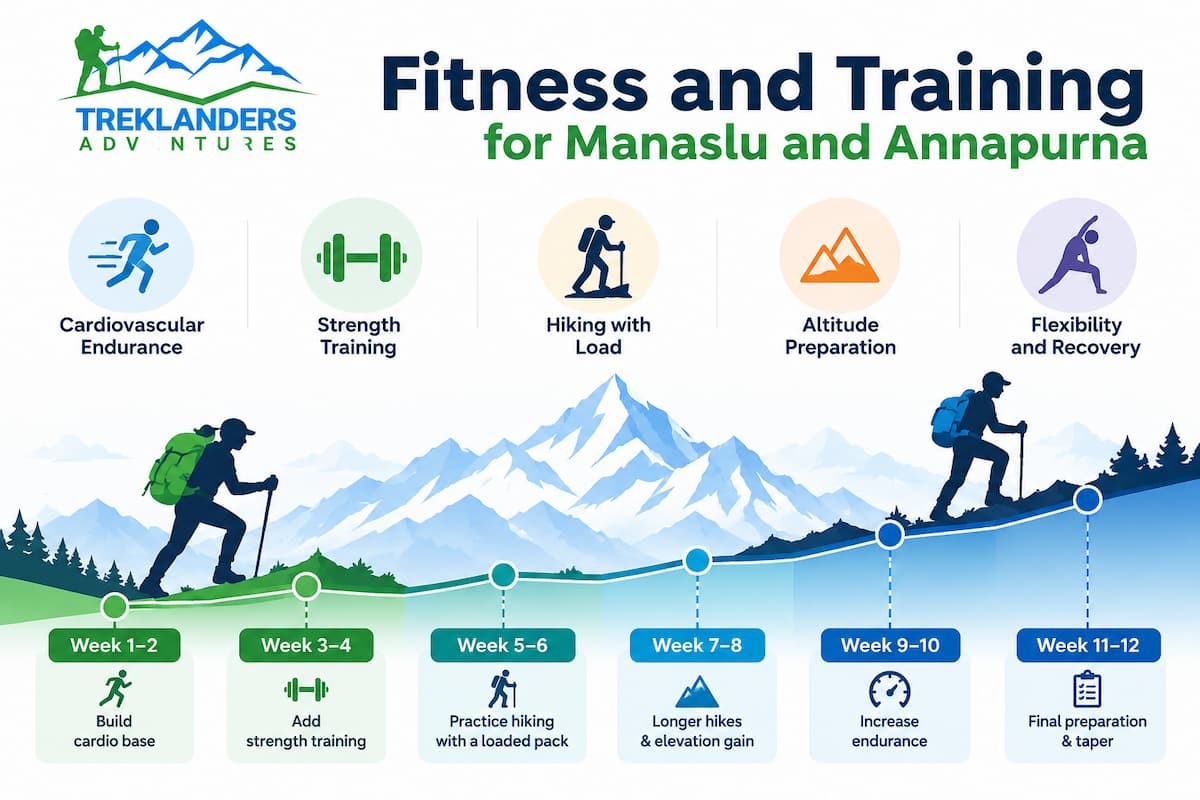 Fitness and Training for Manaslu and Annapurna