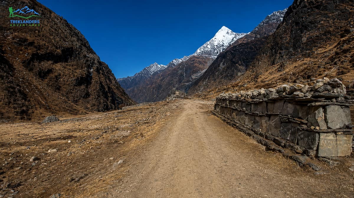 Mani Walls - Langtang Valley trek