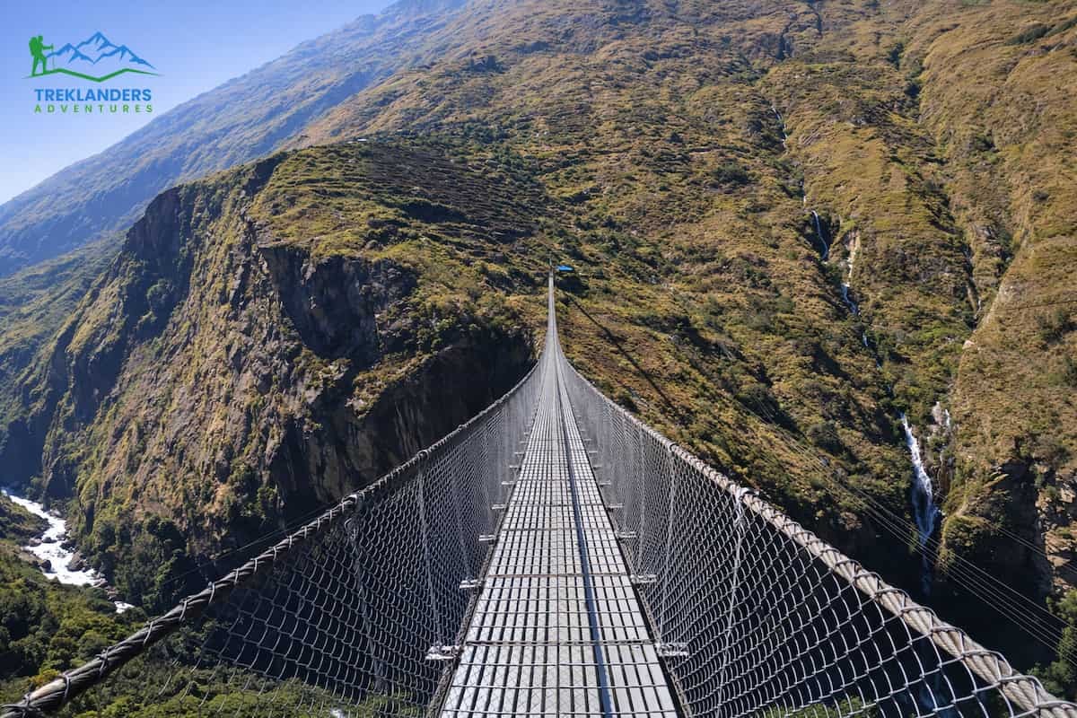 Suspension Bridges- Manaslu Circuit Trek