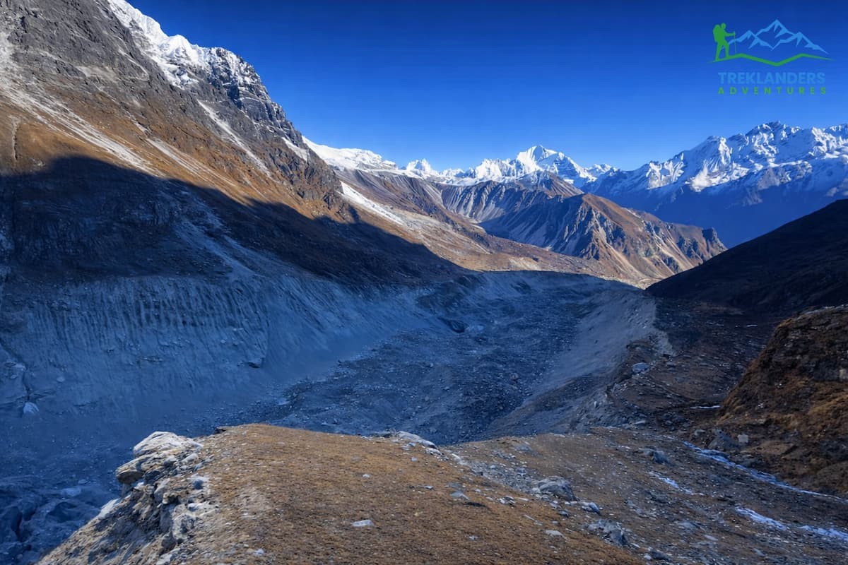 Langtang Lirung Glacier View 
