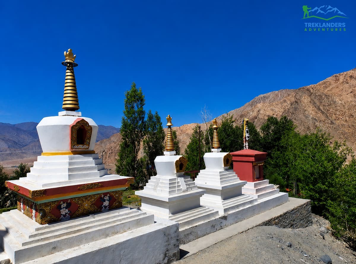 Chortens and Stupas