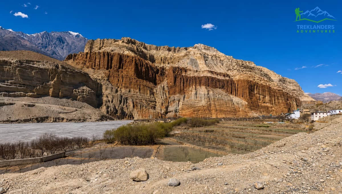 Stunning Landscape in the Upper Mustang Region