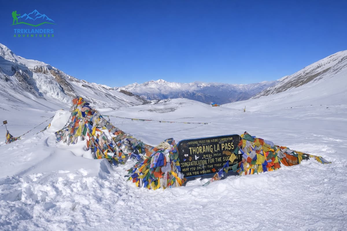Thorong La pass- Annapurna circuit Trek