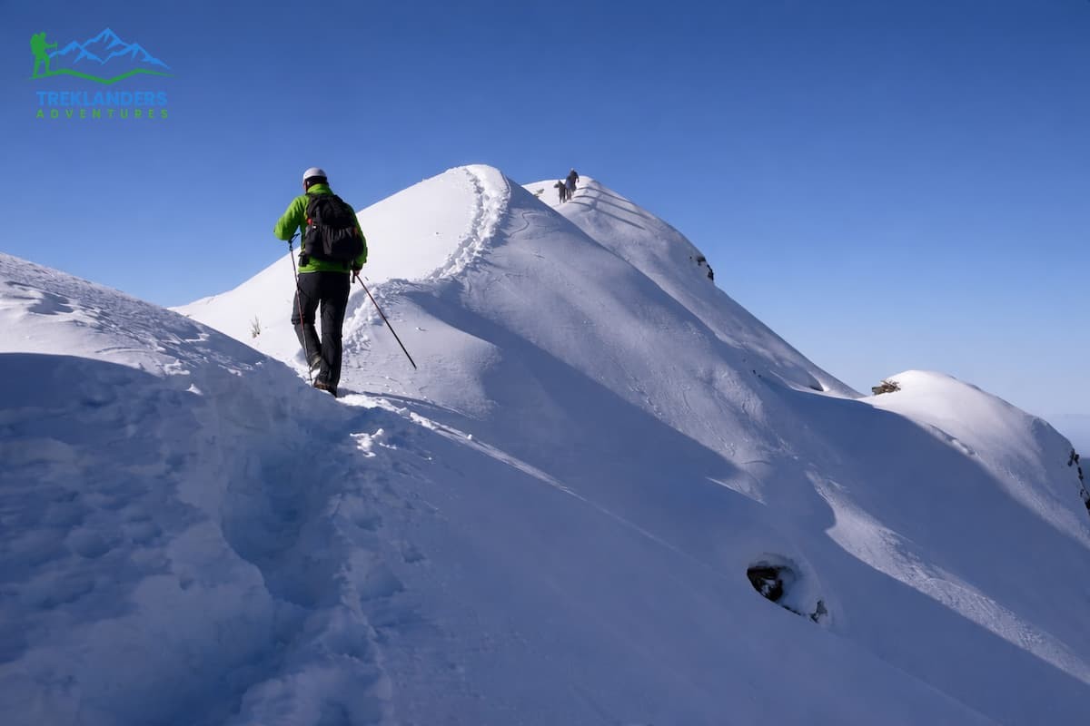 Mardi Himal Trail in winter 