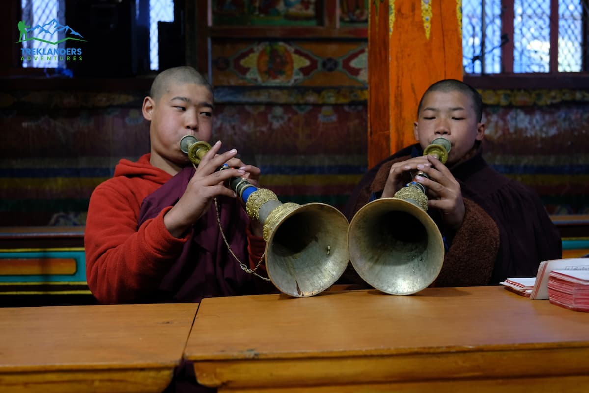 Buddhist monks- Manaslu Region