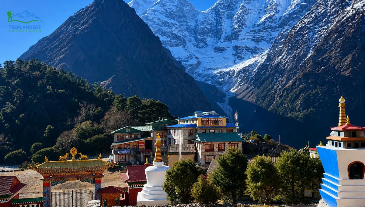 Accommodation at teahouse lodges in Tengboche