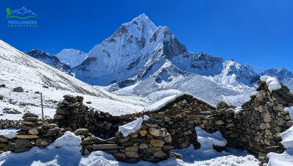 Nangkartshang Peak Acclimatization Hike from Dingboche