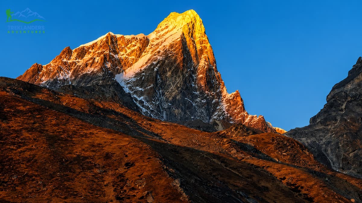 Taboche Peak View