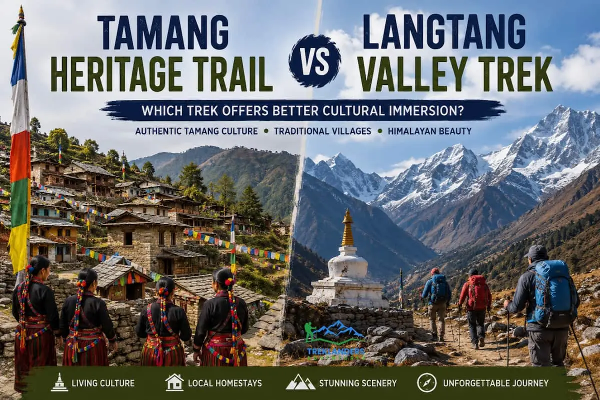 Tamang Heritage Trail vs Langtang Valley Trek | Best Cultural Trek in Nepal