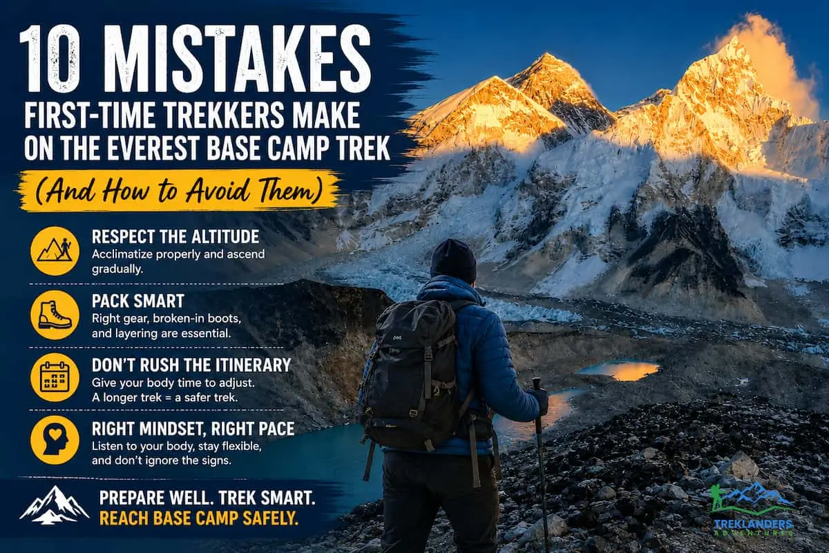10 Everest Base Camp Trek Mistakes First-Time Trekkers Must Avoid