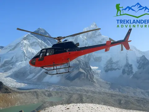 Everest Base Camp Trek and Returning via Heli