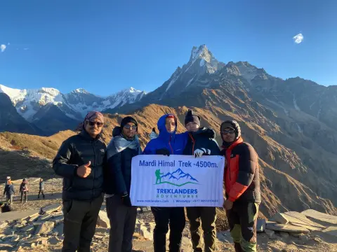 5-Day Mardi Himal Trek from Pokhara