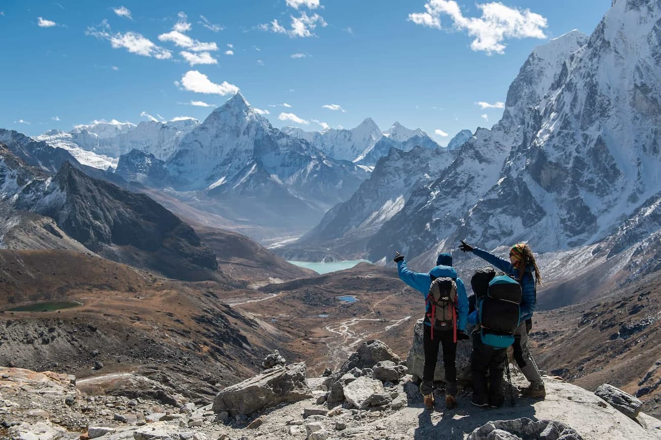 Everest Base Camp via Cho la Pass from Gokyo Valley Trekking