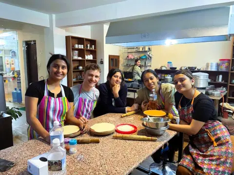 Momo Making Class in Thamel