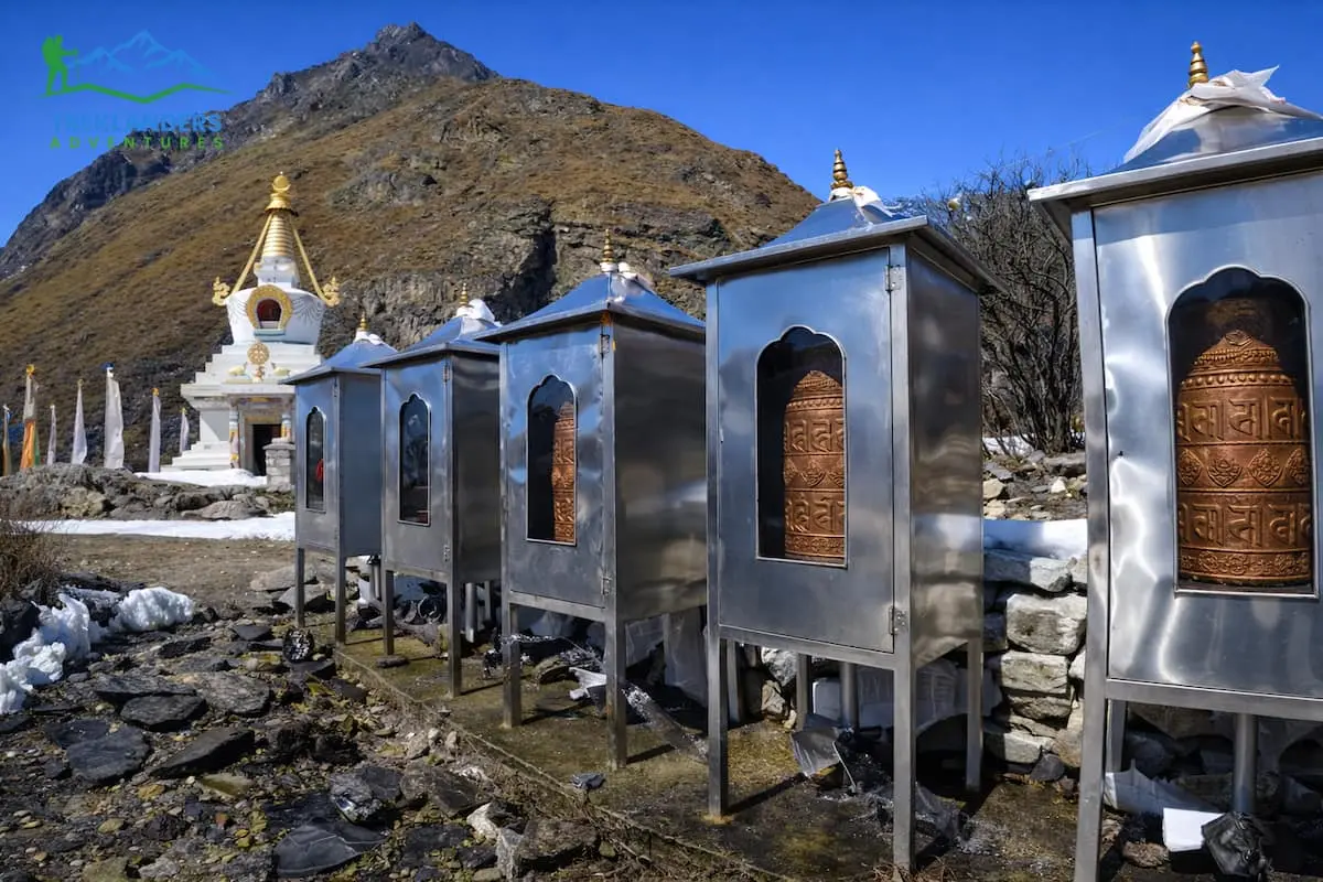 Prayer wheel - Langtang Valley Trek