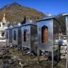 Prayer wheel - Langtang Valley Trek
